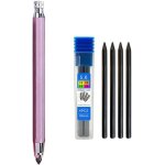 Trust - crayon a dessin en mtal de 5, 6 mm avec 4 mines 2b 4b 6b 8b - porte - mine professionnel - pour ...