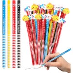 Trust - crayons a papier hb en bois, 40 pices enfant de dessin anim avec gomme, crayons de bois, bois ...
