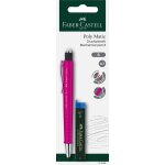 Trust - faber - castell porte - mine matic 133398 poly sur carte blister diffrents coloris 0, 7 mm