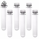 Tubes a essai de 30ml en plastique avec bouchon en aluminium, lot de 25 pi�ces, excellent et transparent, ...