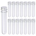 Tubes a essai en plastique avec bouchons a vis, r�cipients r�utilisables, transparents, 40ml, 30 pi�ces ...