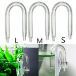 Tube en verre transparent en forme de u tube de réservoir de poisson pour aquarium co2 diffuseur co2 ... Tube en verre transparent en forme de u tube de réservoir de poisson pour aquarium co2 diffuseur co2 ...
