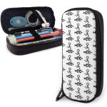 ��tui �� crayons en cuir cross country grand stylo sac organisateur dr?le sac de papeterie double fermetures ...