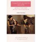Tunique femme sans manches mre et fille - patrons en taille relle du 2 au 12 ans et du 34 au 46