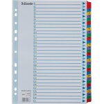 Tzf - intercalaires a4 31, touches et bande perforée renforcées en mylar, carton résistant, bleu, 31 ... Tzf - intercalaires a4 31, touches et bande perforée renforcées en mylar, carton résistant, bleu, 31 ...