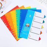 Tzf - (lot de 10) intercalaires classeur a4, intercalaire alphabétique en plastique 5 onglets numérotées ... Tzf - (lot de 10) intercalaires classeur a4, intercalaire alphabétique en plastique 5 onglets numérotées ...
