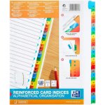 Tzf - oxford intercalaires alphabetiques 26 positions format a4 + carte blanche 170g Tzf - oxford intercalaires alphabetiques 26 positions format a4 + carte blanche 170g