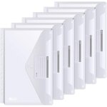 Tzf - pochette plastique a4, 20 pcs pochettes perforées extensibles a4 en plastique, pochette transparente ... Tzf - pochette plastique a4, 20 pcs pochettes perforées extensibles a4 en plastique, pochette transparente ...