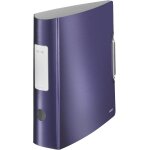 Tzf - style classeur a levier 80 mm en plastique dos de 8, 2 cm 11080069 bleu foncé effet brossé Tzf - style classeur a levier 80 mm en plastique dos de 8, 2 cm 11080069 bleu foncé effet brossé