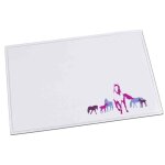 L�ufer sous - main durella emotion 53 x 40 cm motif: chevaux