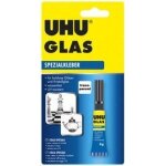 Uhu colle sp�ciale glas, 3 g dans un tube, transparente