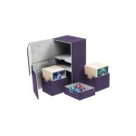 Ultimate guard bo�te pour cartes twin flip�n�tray deck case 200 + taille standard xenoskin violet