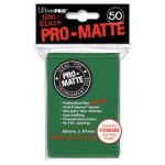 Ultra pro 50 pochettes deck protectors pro - matte vert