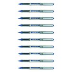 Uni - ball lot de 10 rollers encre liquide eye ub157 pointe moy. 0, 7mm bleu