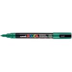 Uni - ball lot de 6 marqueurs peinture posca pc - 3m, vert fonc