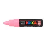 Uni - ball marqueur pointe large conique pc7m re rose