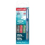 Uni - ball stylo roller eye ocean care 0. 7, etui de 4