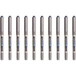 - uni mitsubishi pencil - 10 stylos eye fine ub - 157 - stylo roller encre liquide bleue - pointe 0, ...