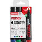 Uni prockey - - uni mitsubishi pencil - marqueur permanent inodore pm122 - multisupport, base eau, sans ...