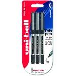Uniball eye micro ub - 150 pack de 3 stylos a bille pointe 0, 5 mm noir