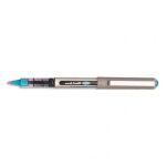 Uniball stylo roller eye pointe m�tal moyenne encre liquide turquoise