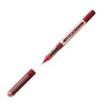 Uniball stylo roller eye pointe m�tal ultra - fine encre liquide rouge