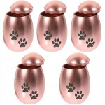 Urnes funéraires pour animaux de compagnie pet paw urn 5 pcs Urnes funéraires pour animaux de compagnie pet paw urn 5 pcs