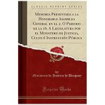 Uruguay, m: memoria presentada a la honorable asamblea gener