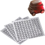 Uuq - 300 pièces marqueur de numérisation 3d 3mm id 6mm od point de suivi de numérisation 3d adhésif ... Uuq - 300 pièces marqueur de numérisation 3d 3mm id 6mm od point de suivi de numérisation 3d adhésif ...