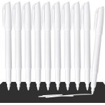 Uuq - marqueur blanc permanent 10 pices feutre ardoise effaable 2. 0mm pointe fine pour verre mtal ...