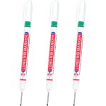 Uuq - stylos marqueurs pour trous profonds, 3 pcs stylos encre impermable pour marquage dans les endroits ...