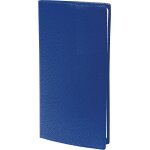 Vadis - agenda bi - planning - 2 semaines sur 2 pages - format 8, 8 x 17 cm - couverture impala bleu ...