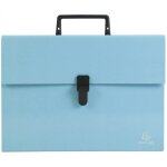 Valisette - trieur - 18 compartiments - 32 x 24 cm - a4 - bleu - exacompta