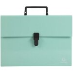 Valisette - trieur - 18 compartiments - 32 x 24 cm - a4 - vert - exacompta