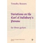 Variations on the earl of salisbury's pavane / score + parties
