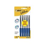 Velleda pack de 5 feutres effa�able a sec pointe ogive moyenne bleu