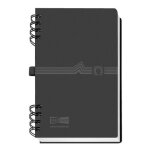 Veloflex 5106180 carnet d'adresses a spirales noir a6
