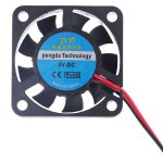 Ventilateur de partie d'imprimante 3d 4010 2 broches 40x40x10 mm carte graphique dc 5v / 12v / 24v Ventilateur de partie d'imprimante 3d 4010 2 broches 40x40x10 mm carte graphique dc 5v / 12v / 24v