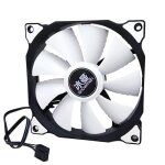 Ventilateur silencieux pour bo�tier d'ordinateur 12cm, 4 broches pwm, ventilateur de refroidissement ...