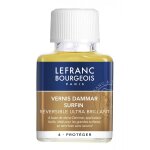 Vernis dammar surfin - peinture a l'huile - lefranc bourgeois - ultra brillant - 75ml