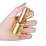 Vernis a ongles en rsine, gel mtallique avec effet miroir, schage rapide, outils de maquillage et ...