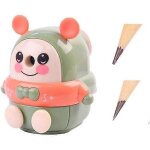 (vert) taille - crayon manuel, taille - crayon automatique en forme de singe de dessin animé mignon, ... (vert) taille - crayon manuel, taille - crayon automatique en forme de singe de dessin animé mignon, ...