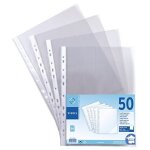 Viquel lot de 50 pochettes perfor�es haute qualit� a4