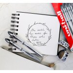 Vision elite ub - 200 lot de 6 stylos roller a pointe moyenne 0, 8 mm bo�te cadeau multicolore