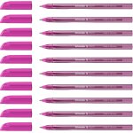 Vizz 102209 ballpoint pen (for quick and easy writing, body colour = writing colour, line width m) 10 ...