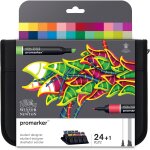 W&n promarker set trousse x24 etudiant designer[z75]