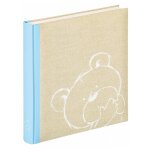 Walther design baby dreamtime album photo et prot�ge - page bleu, marron 50 feuilles