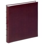 Walther design classic album photo et prot�ge - page rouge 60 feuilles
