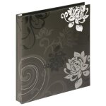 Walther design grindy album photo et prot�ge - page noir, gris 200 feuilles 11. 5x15. 5cm
