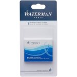 Waterman cartouches d`encre pour stylo plume format long � international � couleur bleu s�r�nit� lot ...